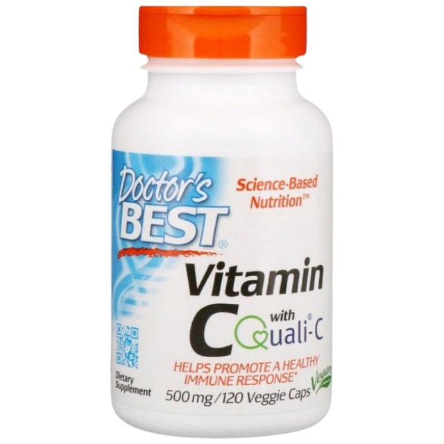 BEST Vitamin C + Quali™ C 500 mg - 120 капсули  Doctor’s Best - Nutra Best Bulgaria