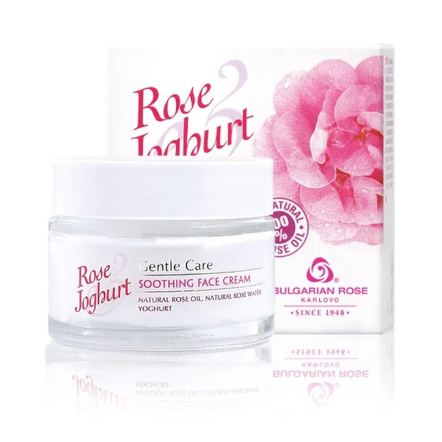 BG Rose Soothing Face Cream Rose Joghurt 50 ml  BG Rose - Nutra Best Bulgaria