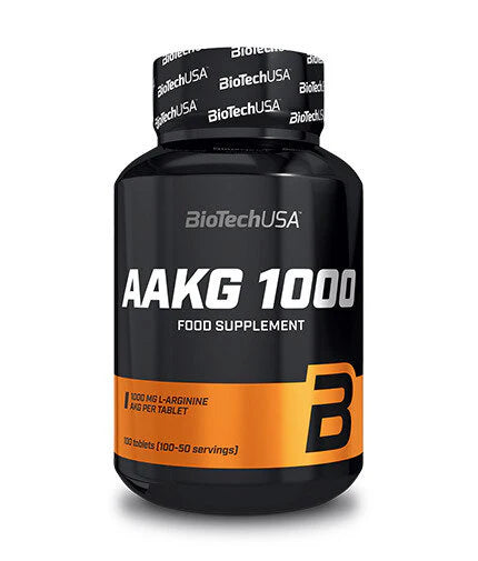 BIOTECH USA AAKG 1000mg.  100 Tabs. - Nutra Best