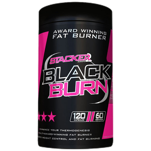 BLACK BURN - 120 капсули  Stacker - Nutra Best Bulgaria