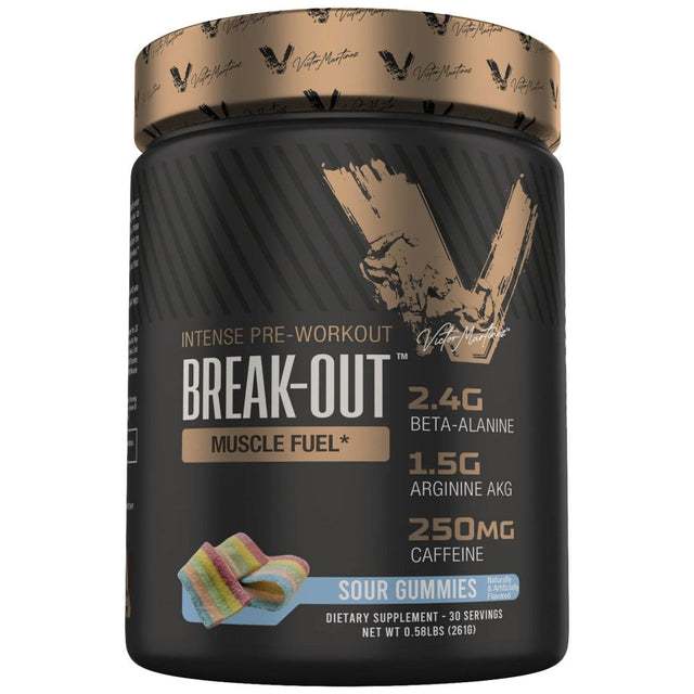 BREAK-OUT™ | Muscle Fuel 249 грама  Victor Martinez Signature Series - Nutra Best Bulgaria