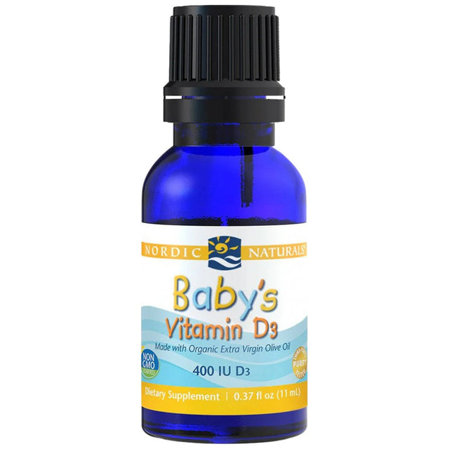 Baby's Vitamin D3 400 IU - 11 мл  Nordic Naturals - Nutra Best Bulgaria