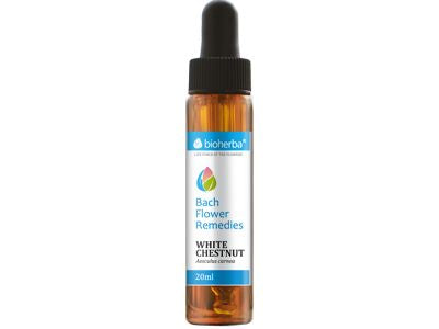 Bach Drops WHITE CHESTNUT 20 мл  Bioherba - Nutra Best Bulgaria