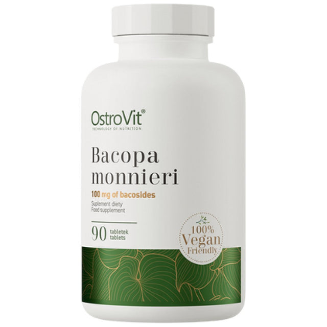 Bacopa Monnieri [90 Таблетки, 90 Дози]  OstroVit - Nutra Best Bulgaria