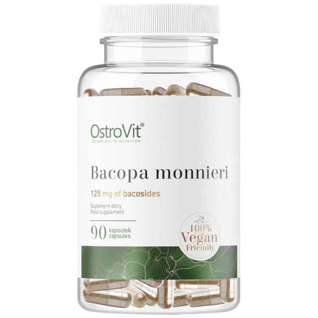 Bacopa Monnieri / Vege 90 капсули  OstroVit - Nutra Best Bulgaria