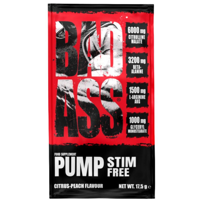 Bad Ass PUMP Stim-Free Formula - 17.5 грама  BAD ASS - Nutra Best Bulgaria