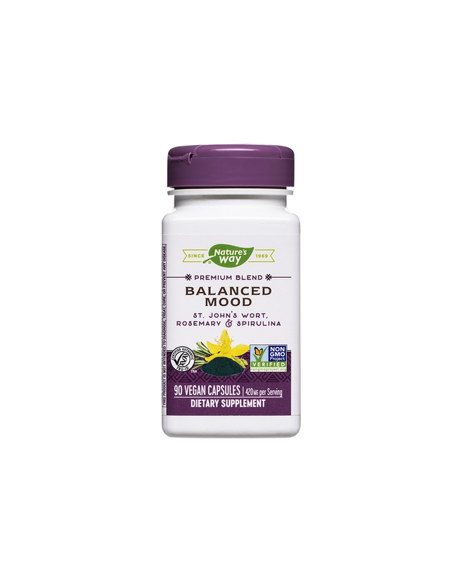 Balanced Mood – Антистрес и добро настроение, 90 капсули Nature’s Way  Nature’s Way - Nutra Best Bulgaria