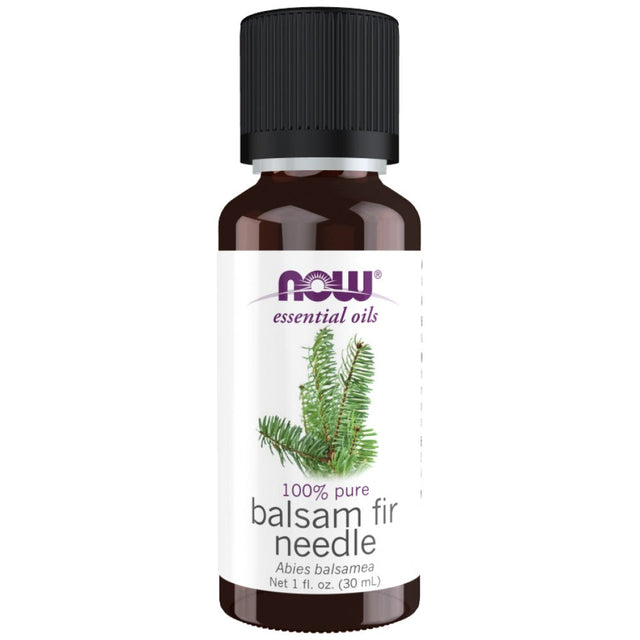 Balsam Fir Needle Oil | 100% Pure Abies Balsamea - 30 мл  NOW Foods - Nutra Best Bulgaria