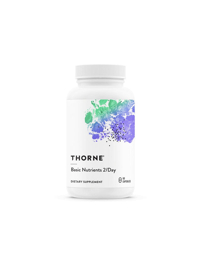 Основни Витамини и Минерали Basic Nutrients 2/ Day, 60 капсули  Thorne - Nutra Best Bulgaria