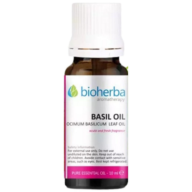 Basil Oil - 10 мл  Bioherba - Nutra Best Bulgaria