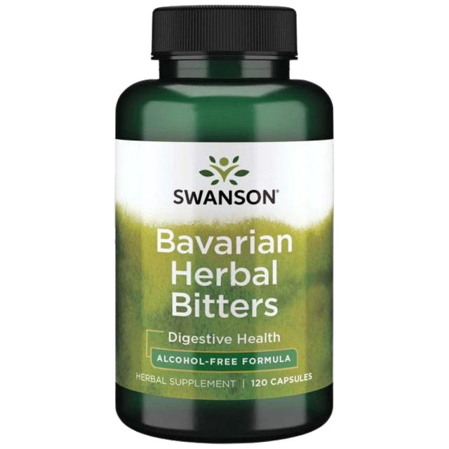 Bavarian Herbal Bitters | Digestive Health 120 капсули  Swanson - Nutra Best Bulgaria