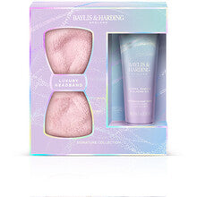 Baylis & Harding - Body Set ( Jojoba, vanilka & mandlový olej ) - Dárková sada s čelenkou  Baylis & Harding - Nutra Best Bulgaria