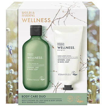 Baylis & Harding - Ginger Body Care Duo ( Ginger, Lime & Basil )  Baylis & Harding - Nutra Best Bulgaria