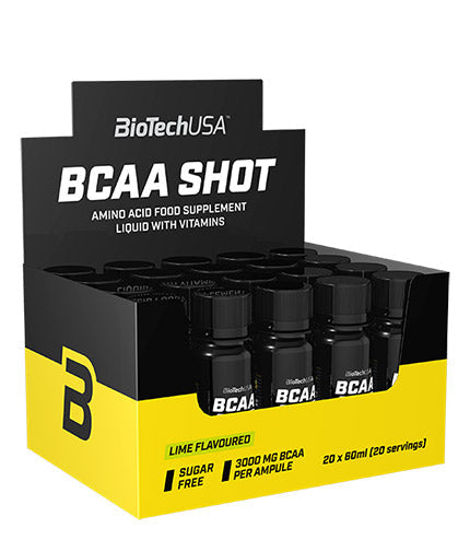 Bcаа Shot / 20x60ml.  BioTech USA - Nutra Best Bulgaria