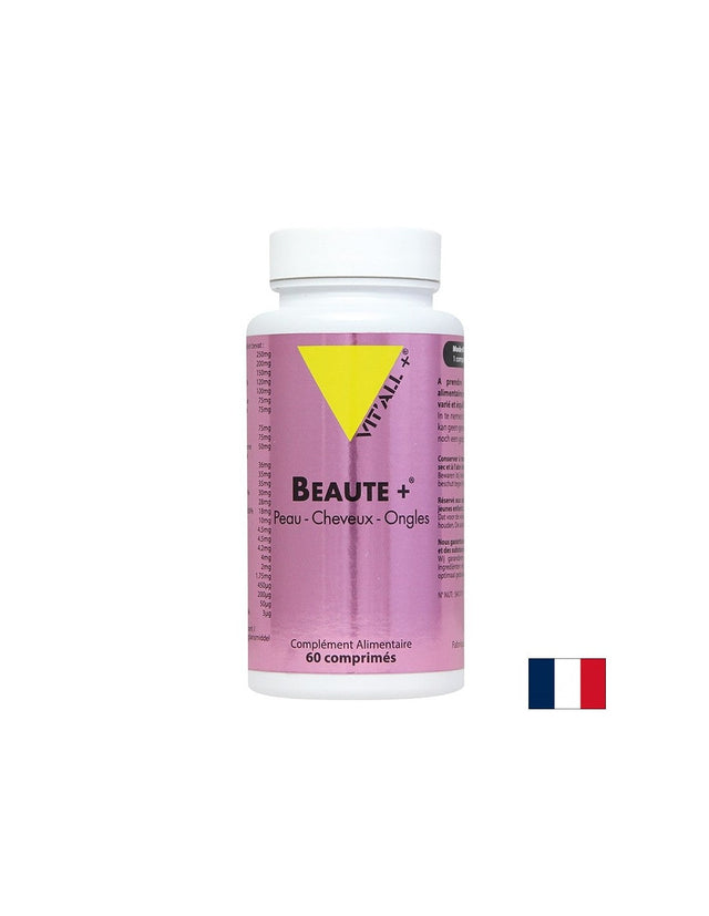 Бюти+ Формула за Коса, Кожа и Нокти Beaute+®, 30 таблетки  Vit'all Plus - Nutra Best Bulgaria