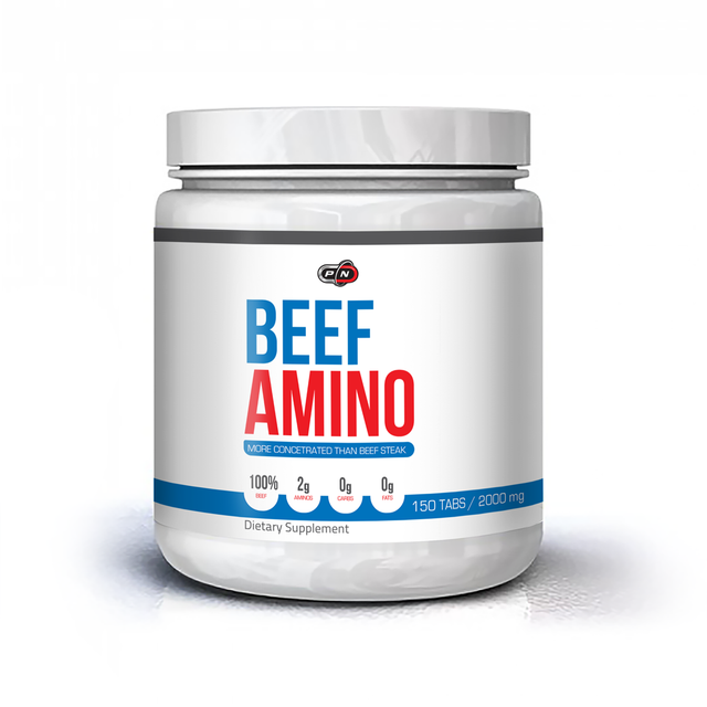 Beef Amino - 2000 МГ - 150 Таблетки  Pure Nutrition - Nutra Best Bulgaria