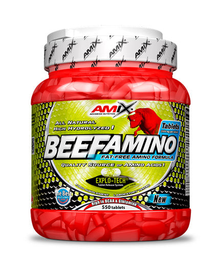 Beef Amino / 550 Tabs  AMIX - Nutra Best Bulgaria
