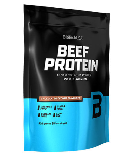 Beef Protein - 0.500 kg  BioTech USA - Nutra Best Bulgaria