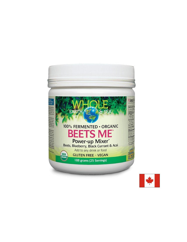 Beets Me™ Power-up Mixer™ - 188 грама  Natural Factors - Nutra Best Bulgaria