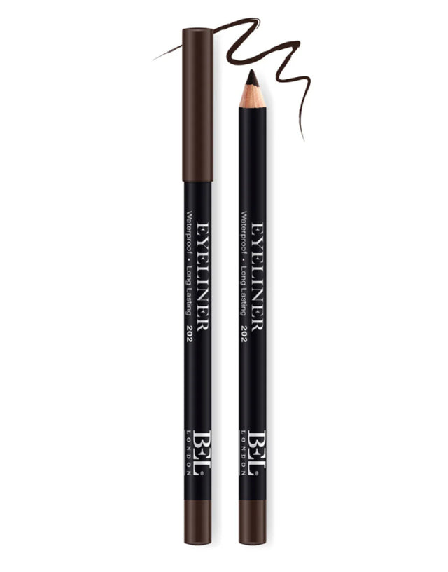 Bel London, BEL London, Hydrogenated Vegetable Oil, Waterproof, Contour, Gel Pencil Eyeliner, 202, 0.78 g  Bel London - Nutra Best Bulgaria