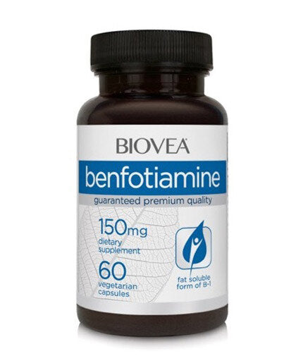 Benfotiamine 150 mg / 60 Caps  Biovea - Nutra Best Bulgaria