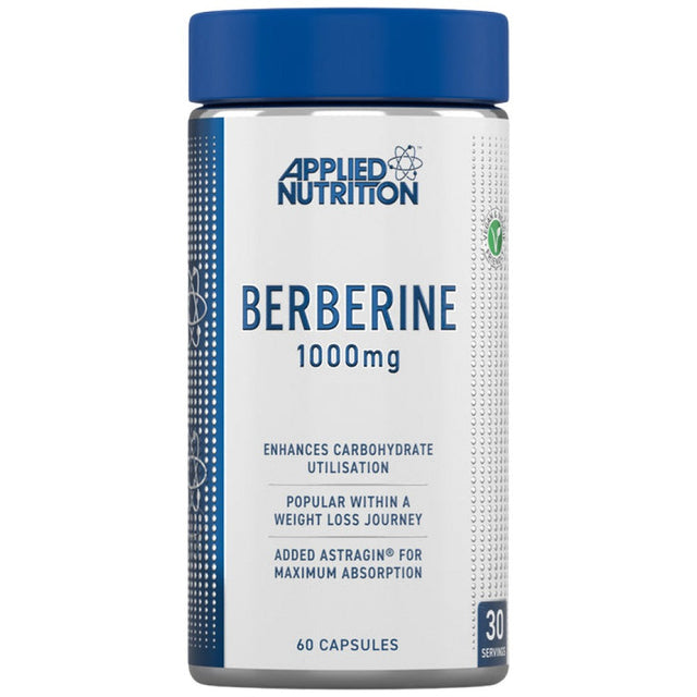 Berberine 1000 mg with AstraGin - 60 капсули  Applied Nutrition - Nutra Best Bulgaria