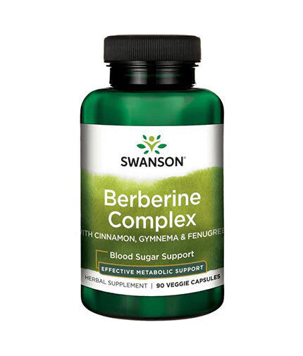 Berberine Complex with Cinnamon, Gymnema & Fenugreek 600 mg - 90 капсули - Nutra Best
