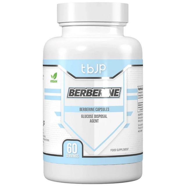 Berberine HCL 500 mg - 60 капсули  Trained by JP - Nutra Best Bulgaria