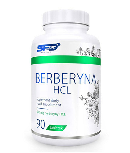 Berberine HCL / 90 Tabs  SFD - Nutra Best Bulgaria