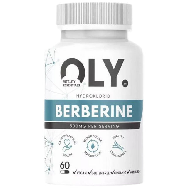 Berberine HCl 500 mg - 60 капсули  Oly. - Nutra Best Bulgaria
