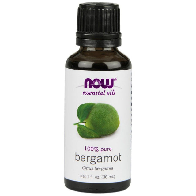 Bergamot Oil - 30 мл  NOW Foods - Nutra Best Bulgaria