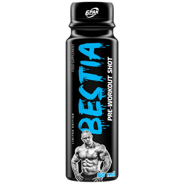 Bestia Shot - 80 мл  6PAK Nutrition - Nutra Best Bulgaria