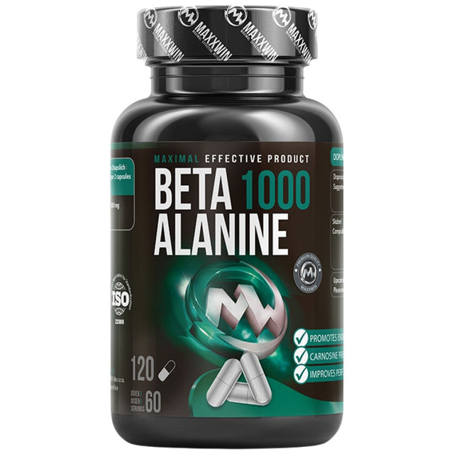 Beta Alanine 1000 - 120 капсули  MAXXWIN - Nutra Best Bulgaria
