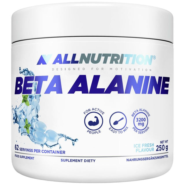 Beta-Alanine Endurance MAX - 250 грама  AllNutrition - Nutra Best Bulgaria