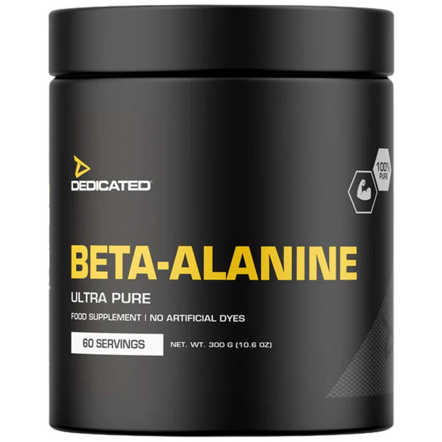 Beta-Alanine Powder - 300 грама  Dedicated Nutrition - Nutra Best Bulgaria