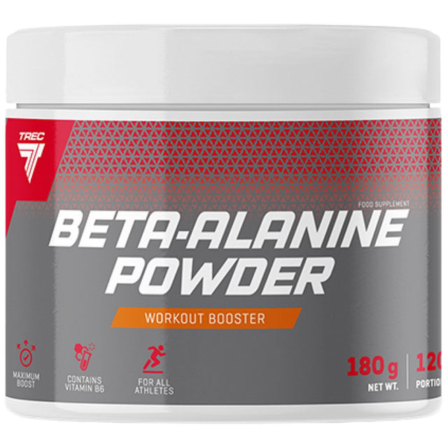 Beta-Alanine Powder | Workout Booster - 180 грама  Trec Nutrition - Nutra Best Bulgaria