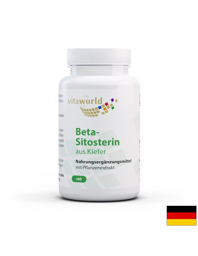 Beta-sitosterin / Бета-ситостерол (от Бор) 250 mg, 60 капсули  Vita World - Nutra Best Bulgaria