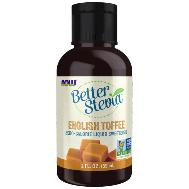 Better Stevia Liquid | Different Flavors - 59 мл  NOW Foods - Nutra Best Bulgaria
