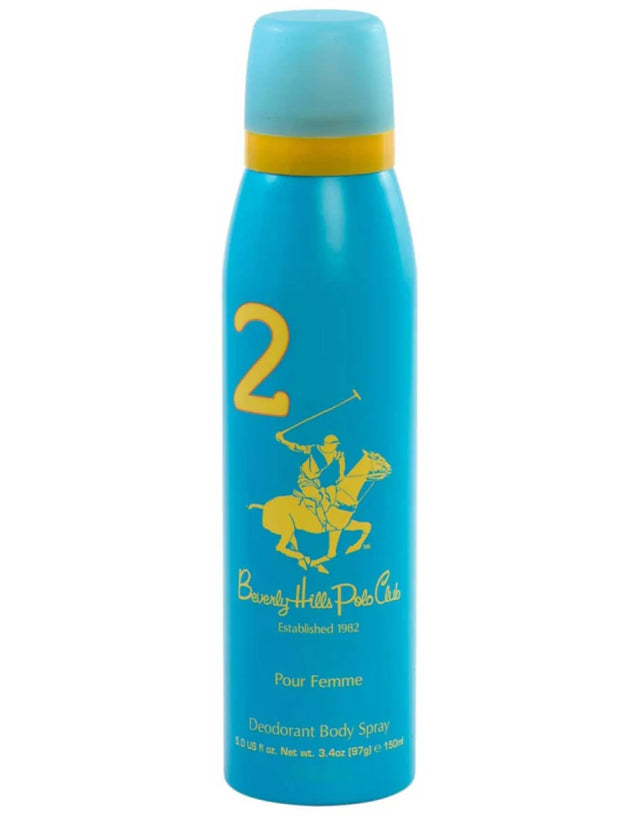 Beverly Hills Polo Club, 1982 - Sport 2, Freshness, Body Spray, 150 ml  Beverly Hills Polo Club - Nutra Best Bulgaria