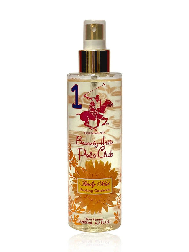 Beverly Hills Polo Club, Evoking Gardenia, Body Spray, 200 ml  Beverly Hills Polo Club - Nutra Best Bulgaria
