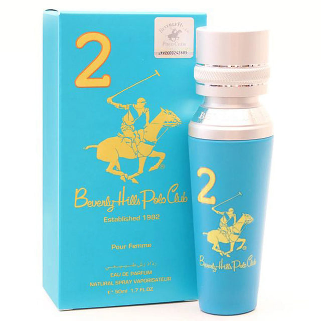 Beverly Hills Polo Club, No. 2, Eau De Parfum, For Women, 50 ml  Beverly Hills Polo Club - Nutra Best Bulgaria