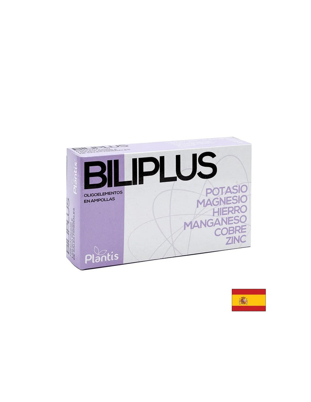 Biliplus Oligoelementos (калий, магнезий, желязо, манган, мед, цинк)/ За силен имунитет, 20 ампули за пиене Artesania - Nutra Best