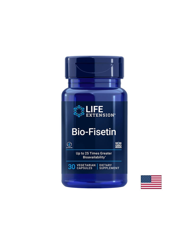 Bio-Fisetin / Антиоксидант, 30 капсули  Life Extension - Nutra Best Bulgaria