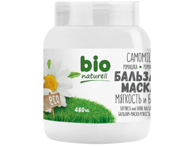 Bio Naturell, Bio Naturell, Chamomile, Hair Treatment Cream Mask, Softening, 480 g  Bio Naturell - Nutra Best Bulgaria