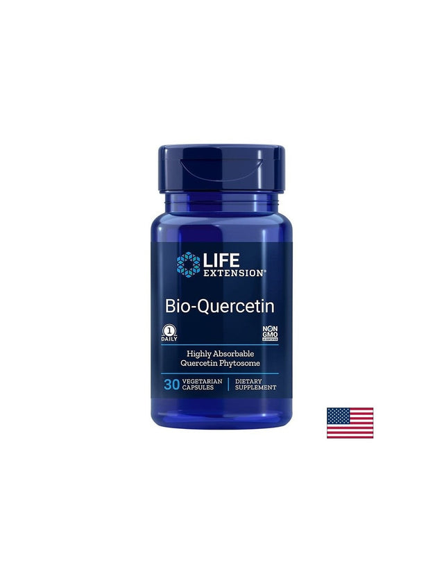 Bio-Quercetin/ Био-Кверцетин 29 mg х 30 капсули  Life Extension - Nutra Best Bulgaria