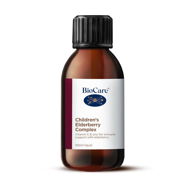 Имуно сироп с Бъз за Деца / BioCare Children's Elderberry Complex 150ml  BIOCARE - Nutra Best Bulgaria