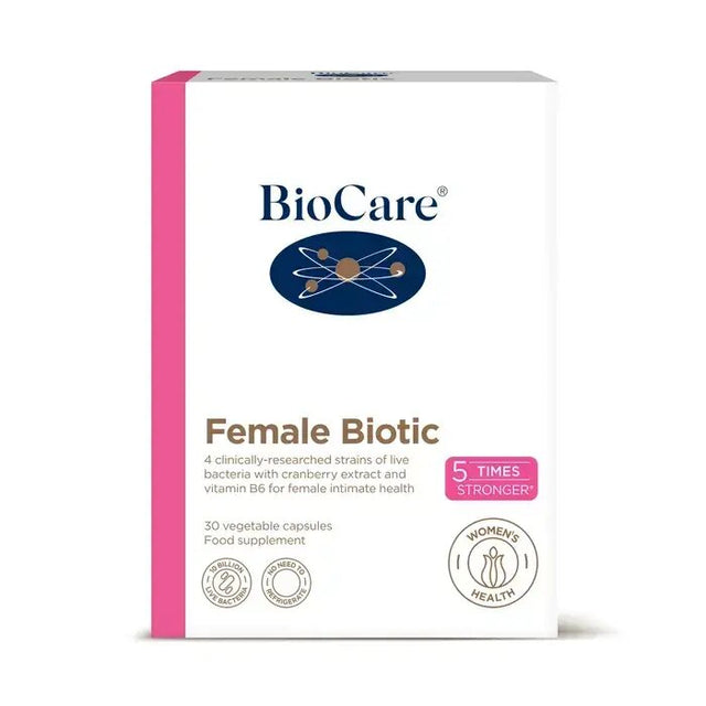 Пробиотик за Жени (BioCare Female Biotic) 30 капсули  BIOCARE - Nutra Best Bulgaria