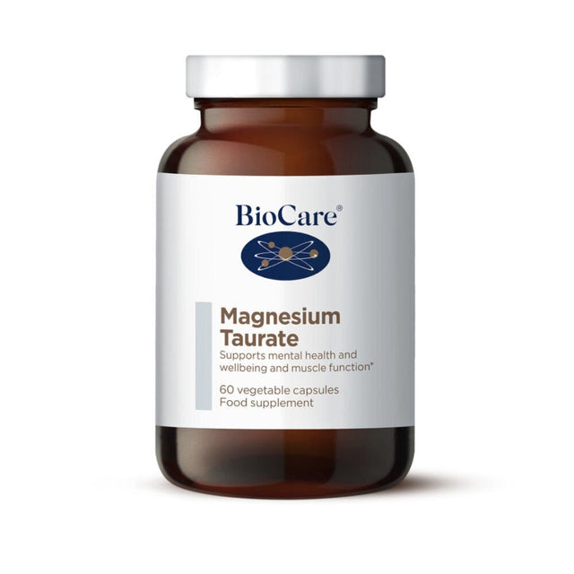 Магнезий таурат / BioCare Magnesium Taurate 60 Vcaps  BIOCARE - Nutra Best Bulgaria