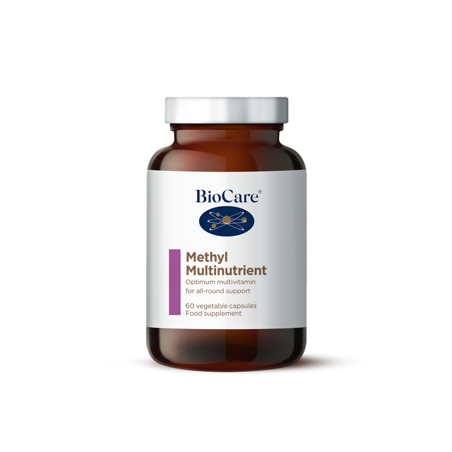 Метилиран мултинутриентен комплекс / BioCare Methyl Multinutrient 60 Vcaps  BIOCARE - Nutra Best Bulgaria