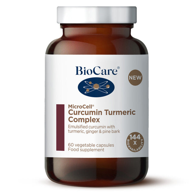 Куркумин Комплекс / BioCare Microcell® Curcumin Turmeric Complex 60 Vcaps  BIOCARE - Nutra Best Bulgaria